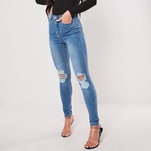 Highwaisted Skinny Jeans